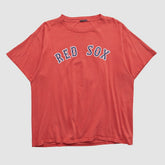 Boston Red Sox 2000s T-shirt - Red - L by Fanatics Real Vintage T-shirts