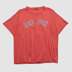 Boston Red Sox 2000s T-shirt - Red - L by Fanatics Real Vintage T-shirts