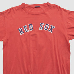 Boston Red Sox 2000s T-shirt - Red - L by Fanatics Real Vintage T-shirts
