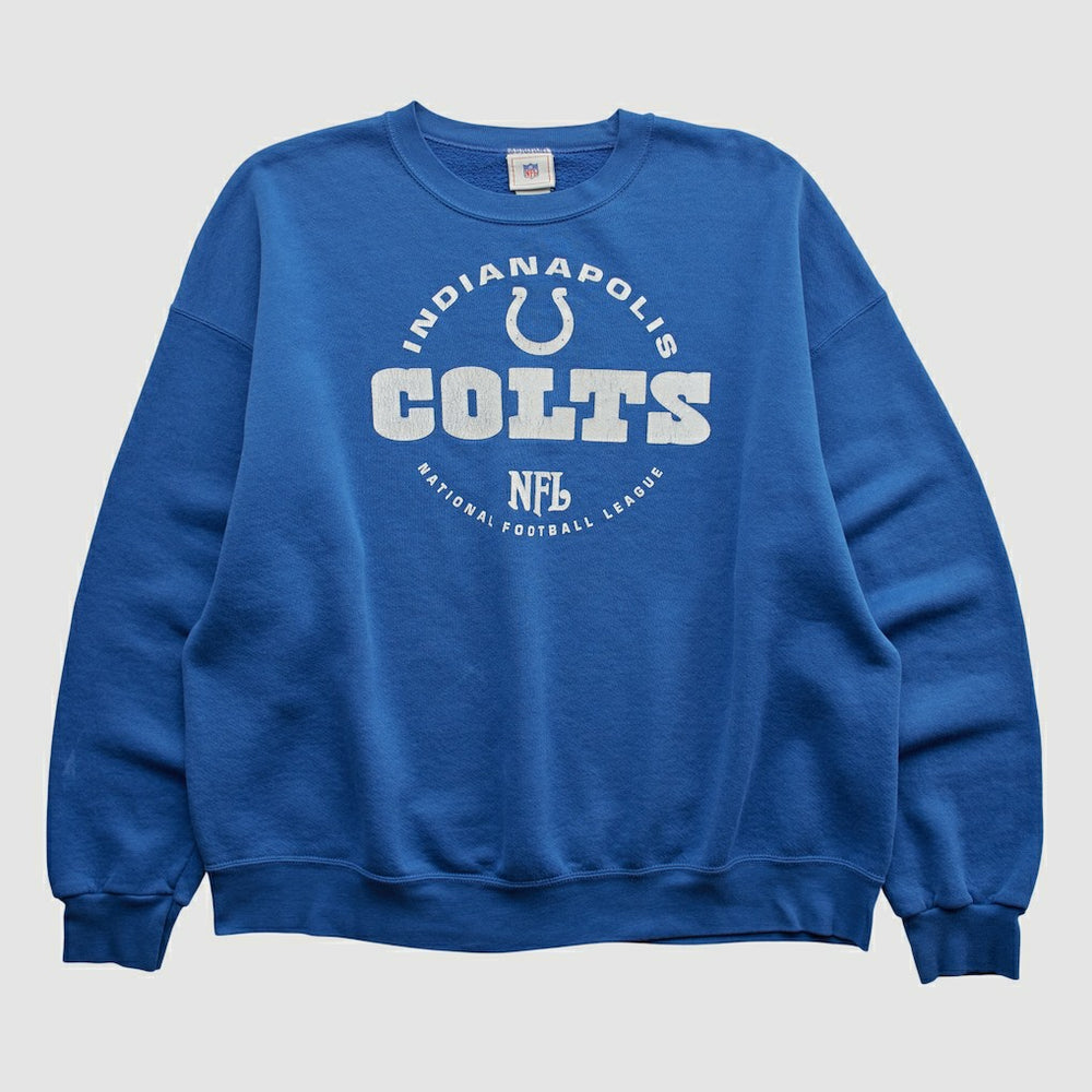 Indianapolis Colts NFL 2000s Pullover Sweatshirt Blue Vintage