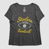Pittsburgh Steelers NFL 2010s T-shirt Dark Heather Gray Vintage
