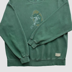 Green Bay Packers Reebok 2000s Pullover Sweatshirt Green Vintage