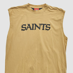 New Orleans Saints NFL 2000s Tank Yellow Vintage