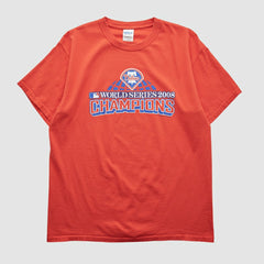 Philadelphia Phillies Gildan 2008 T-shirt - Red - M by Fanatics Real Vintage T-shirts