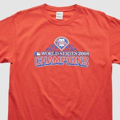 Philadelphia Phillies Gildan 2008 T-shirt - Red - M by Fanatics Real Vintage T-shirts