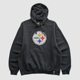 Pittsburgh Steelers NFL 2010s Hooded Sweatshirt Black Vintage