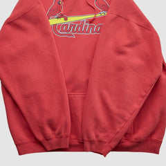 St. Louis Cardinals 2000s Hooded Sweatshirt - Red - XL by Fanatics Real Vintage Sweatshirts