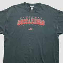 Tampa Bay Buccaneers Reebok 2000s T-shirt Black Vintage