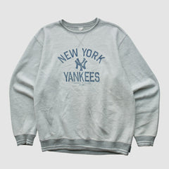 New York Yankees 2012 Pullover Sweatshirt - Heather Gray - S by Fanatics Real Vintage Pullover