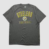 Pittsburgh Steelers NFL 2010s T-shirt Dark Heather Gray Vintage