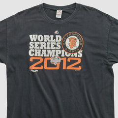 San Francisco Giants Alstyle 2012 T-shirt - Black - 2XL by Fanatics Real Vintage T-shirts