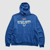 Indianapolis Colts NFL 2010 Hooded Pullover Sweatshirt Blue Vintage