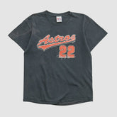 Houston Astros True Fan 2000s T-shirt - Black - XS by Fanatics Real Vintage T-shirts
