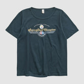 Pittsburgh Steelers Anvil 2006 T-shirt Navy Vintage