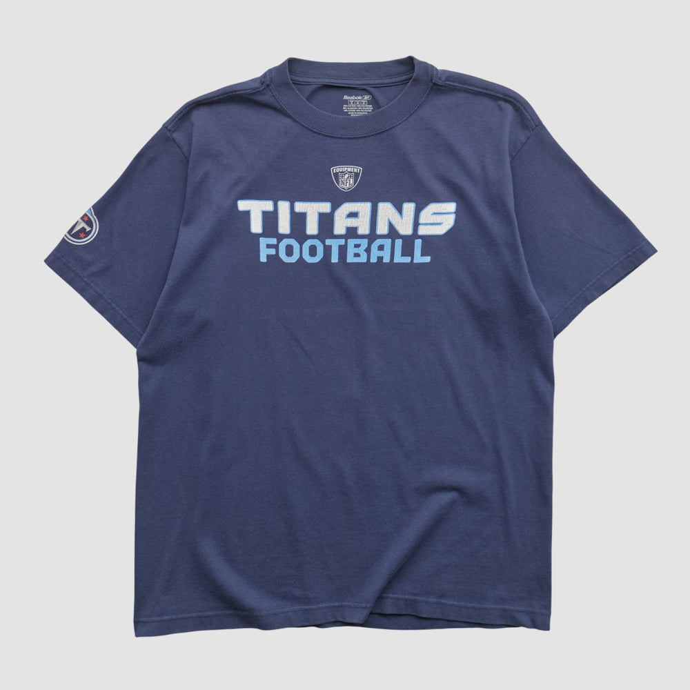 Tennessee Titans Reebok 2000s T-shirt Navy Vintage