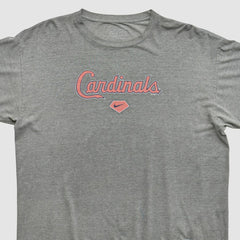 St. Louis Cardinals Nike 2000s T-shirt - Heather Gray - XL by Fanatics Real Vintage T-shirts