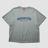 Denver Broncos NFL 2000s T-shirt Heather Gray Vintage