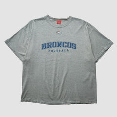 Denver Broncos NFL 2000s T-shirt Heather Gray Vintage