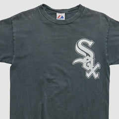 Chicago White Sox Majestic 2000s T-shirt - Charcoal - S by Fanatics Real Vintage T-shirts
