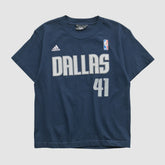Dallas Mavericks 2010s T-shirt Navy Vintage