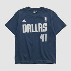 Dallas Mavericks 2010s T-shirt Navy Vintage