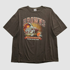 Cleveland Browns NFL 2000s T-shirt Brown Vintage