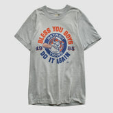 Detroit Tigers Screen Stars 1985 T-shirt - Heather Gray - Yth M by Fanatics Real Vintage T-shirts