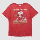Priest Holmes NFL 2000s T-shirt Red Vintage