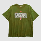 Boston Red Sox Adidas 2000s T-shirt - Olive - M by Fanatics Real Vintage T-shirts