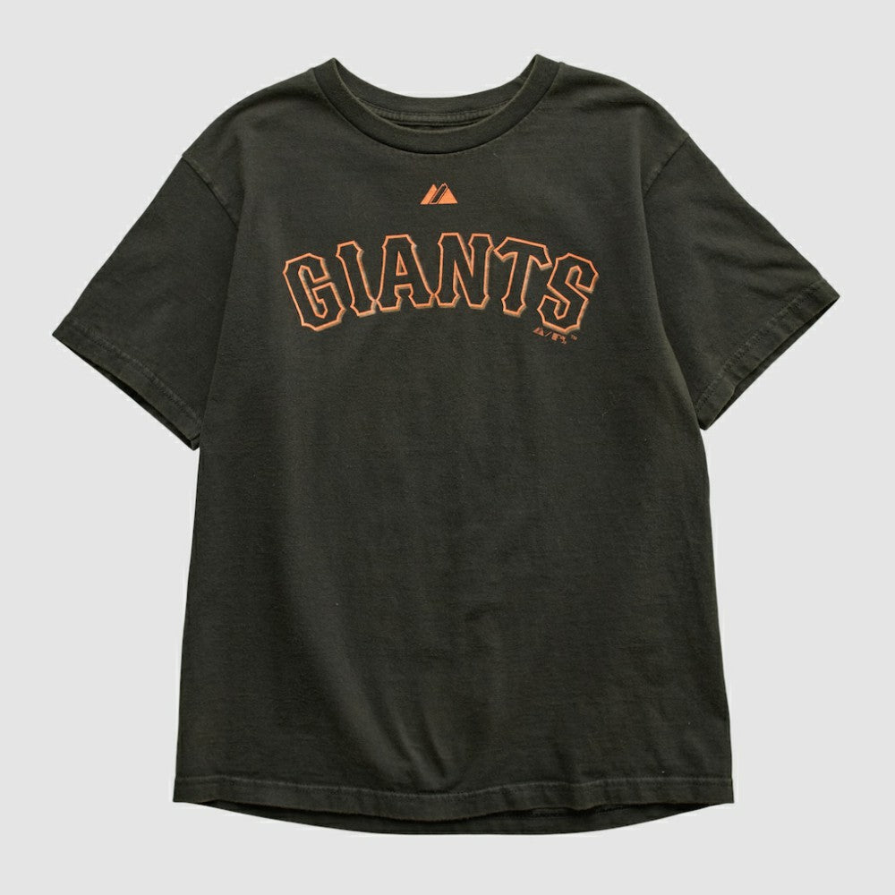 San Francisco Giants Majestic 2000s T-shirt - Black - Yth L by Fanatics Real Vintage T-shirts