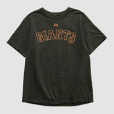 San Francisco Giants Majestic 2000s T-shirt - Black - Yth L by Fanatics Real Vintage T-shirts