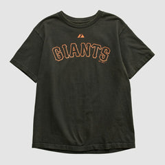 San Francisco Giants Majestic 2000s T-shirt - Black - Yth L by Fanatics Real Vintage T-shirts