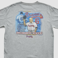 Atlanta Braves Majestic 2010 T-shirt - Heather Gray - L by Fanatics Real Vintage T-shirts