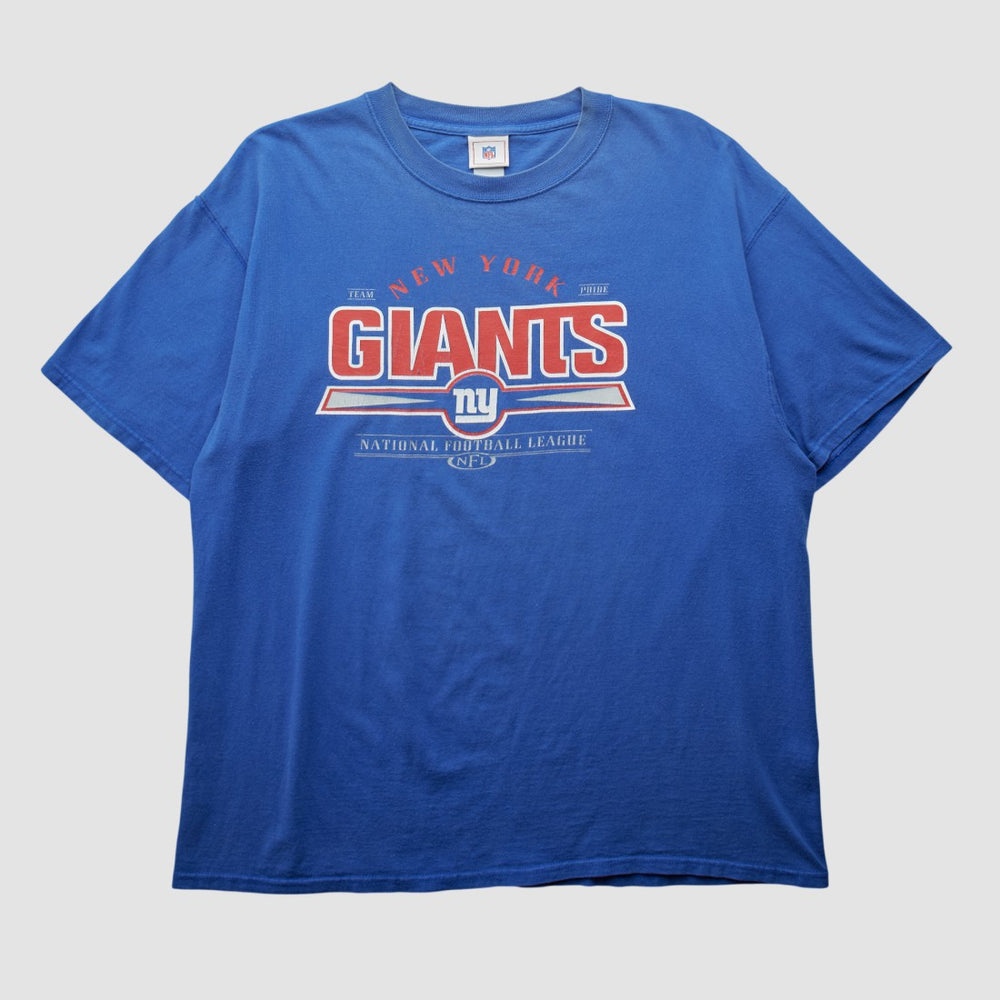 New York Giants NFL 2000s T-shirt Blue Vintage