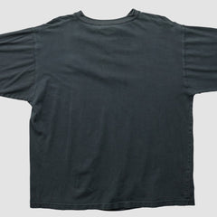 Green Bay Packers Logo 7 90s Long Sleeve T-shirt Black Vintage