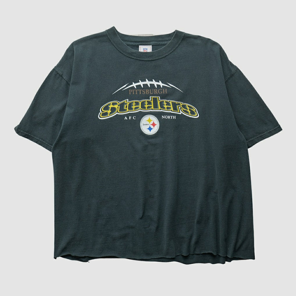 Pittsburgh Steelers NFL 2000s T-shirt Black Vintage