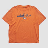 Denver Broncos NFL 2000s T-shirt Orange Vintage