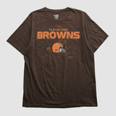 Cleveland Browns NFL 2010s T-shirt Brown Vintage