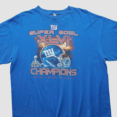 New York Giants Delta 2012 T-shirt Blue Vintage