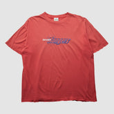 Texas Rangers Hank Aaron Originals 90s T-shirt - Red - L by Fanatics Real Vintage T-shirts