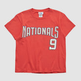 Washington Nationals Majestic 2000s T-shirt - Red - Yth XL by Fanatics Real Vintage T-shirts