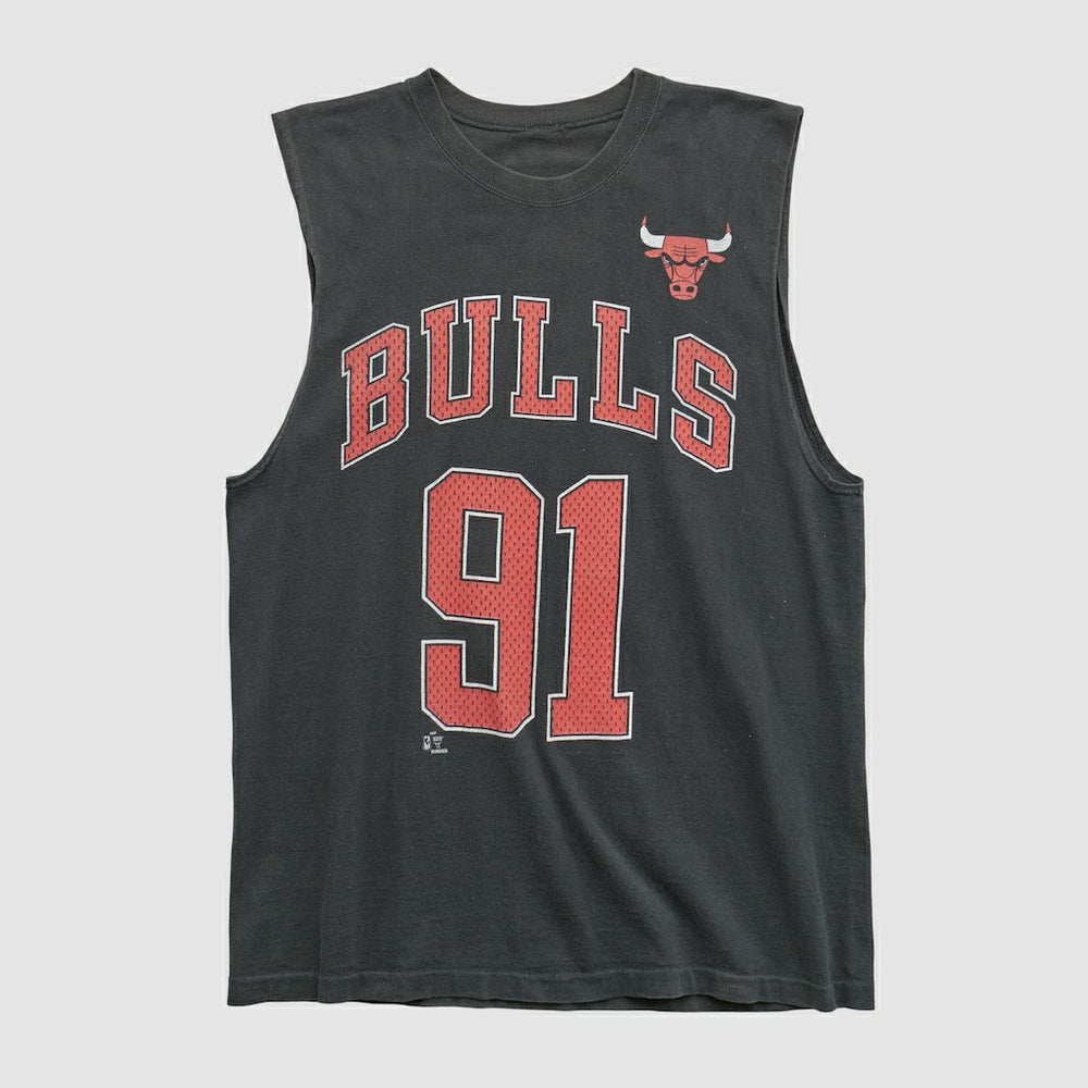 Chicago Bulls 90s Tank Black Vintage