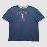 Chicago Cubs Majestic 2000s T-shirt - Navy - 2XL by Fanatics Real Vintage T-shirts