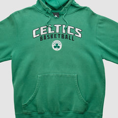 Boston Celtics 2010s Hooded Pullover Sweatshirt Green Vintage