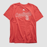 St. Louis Cardinals Adidas T-shirt - Red - S by Fanatics Real Vintage T-shirts