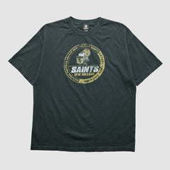 New Orleans Saints NFL 2010s T-shirt Black Vintage