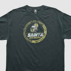 New Orleans Saints NFL 2010s T-shirt Black Vintage