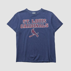 St. Louis Cardinals Genuine Merchandise 2000s T-shirt - Navy - S by Fanatics Real Vintage T-shirts