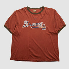 Atlanta Braves 2000s T-shirt - Red - XL by Fanatics Real Vintage T-shirts