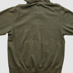 Seattle Seahawks NFL 2010s Hooded Full Zip Sweatshirt Olive Vintage